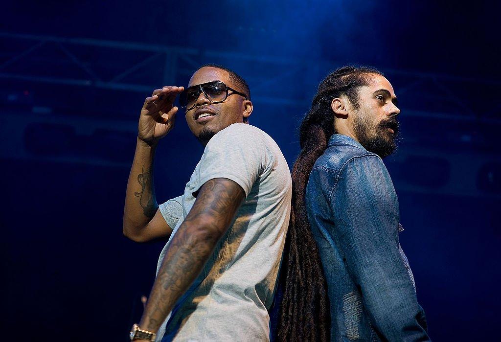 nas and damien marley perform live